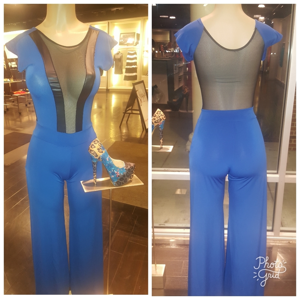 Ladies split leg romper